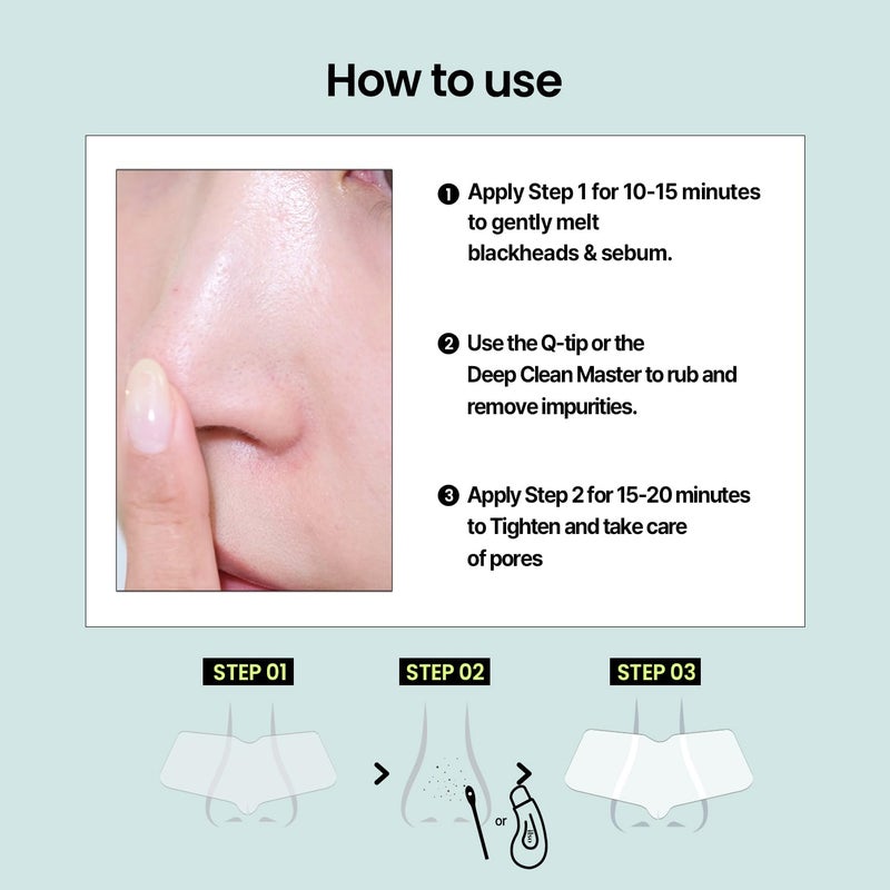 ilso Natural MILD Clear Nose Patch/Blackhead Remover for Nose/Targets PORES & PIMPLES/Facial Skin Care/Dermatologist Approved/Korean Skin Care to Absorb Acne Nose GUNK (5 PCS) - Image 4